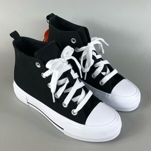 Wonder Nation Black High-Top Sneakers